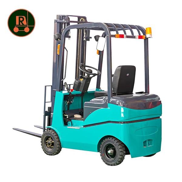 1.6 Ton Three Wheel Electric Forklift Truck With Dual Front Driving Wheel