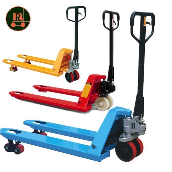 Complete Pump Design Hand Pallet Truck PU Wheel With Capacity 3000kgs